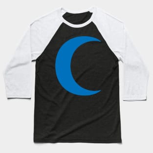 half moon (blue) Baseball T-Shirt